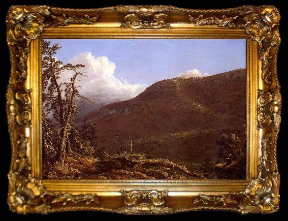 framed  Frederic Edwin Church New England Landscape, ta009-2